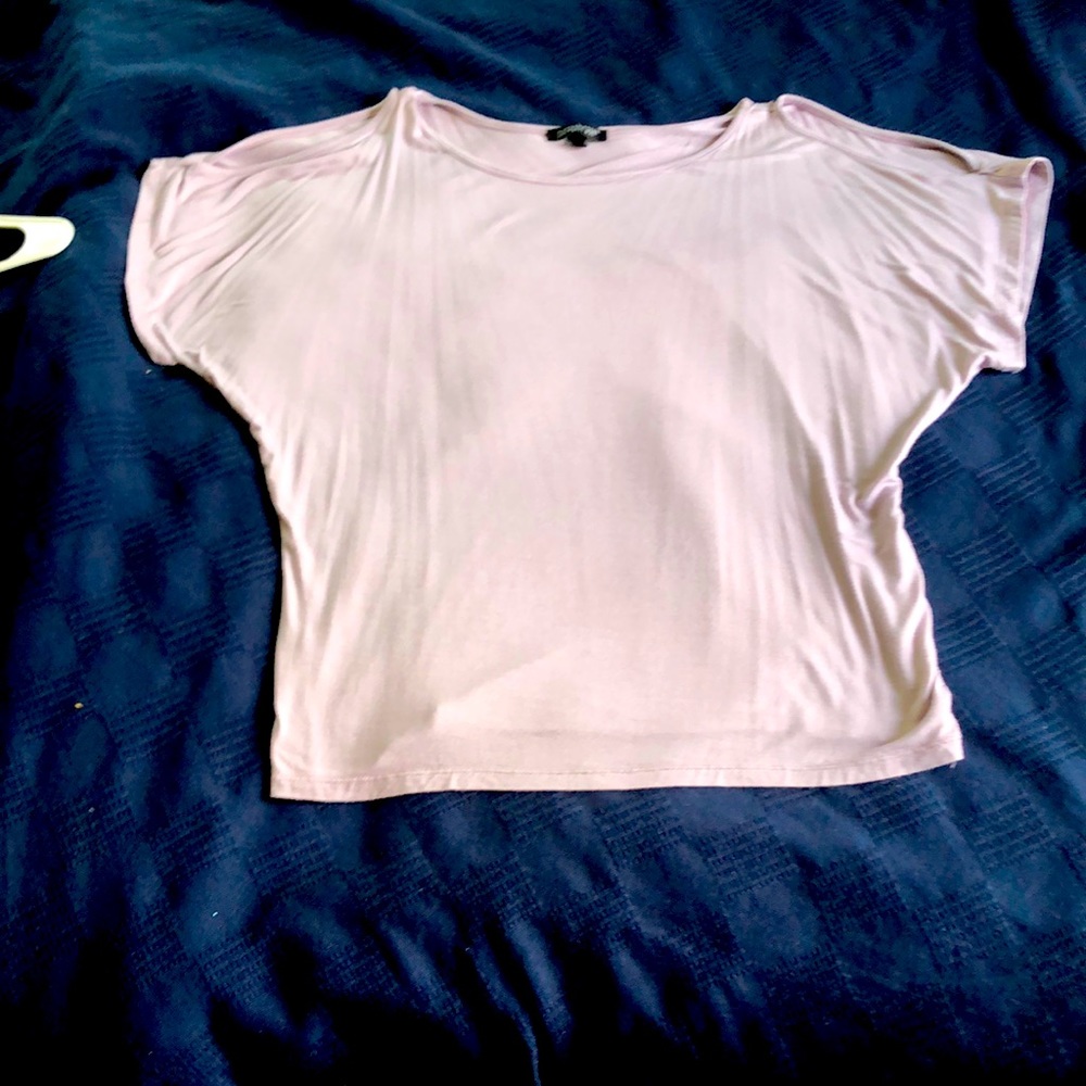 Women’s petite cold shoulder top